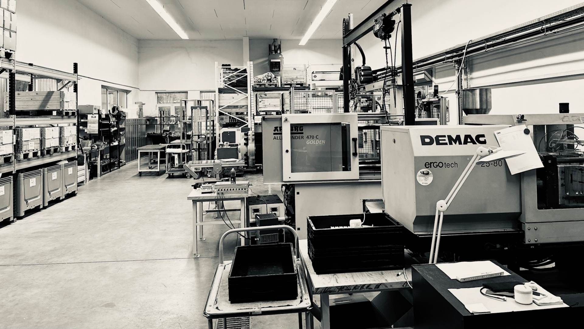 gms-24, 4.Bemustern des Prototypenwerkzeugs auf Spritzgießmaschinen