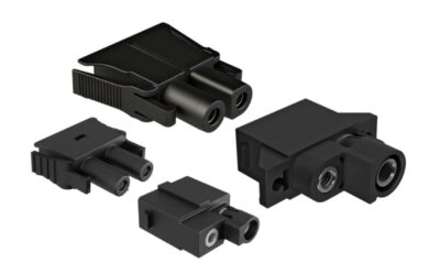 Umspritzen von Kontakten und Buchsen