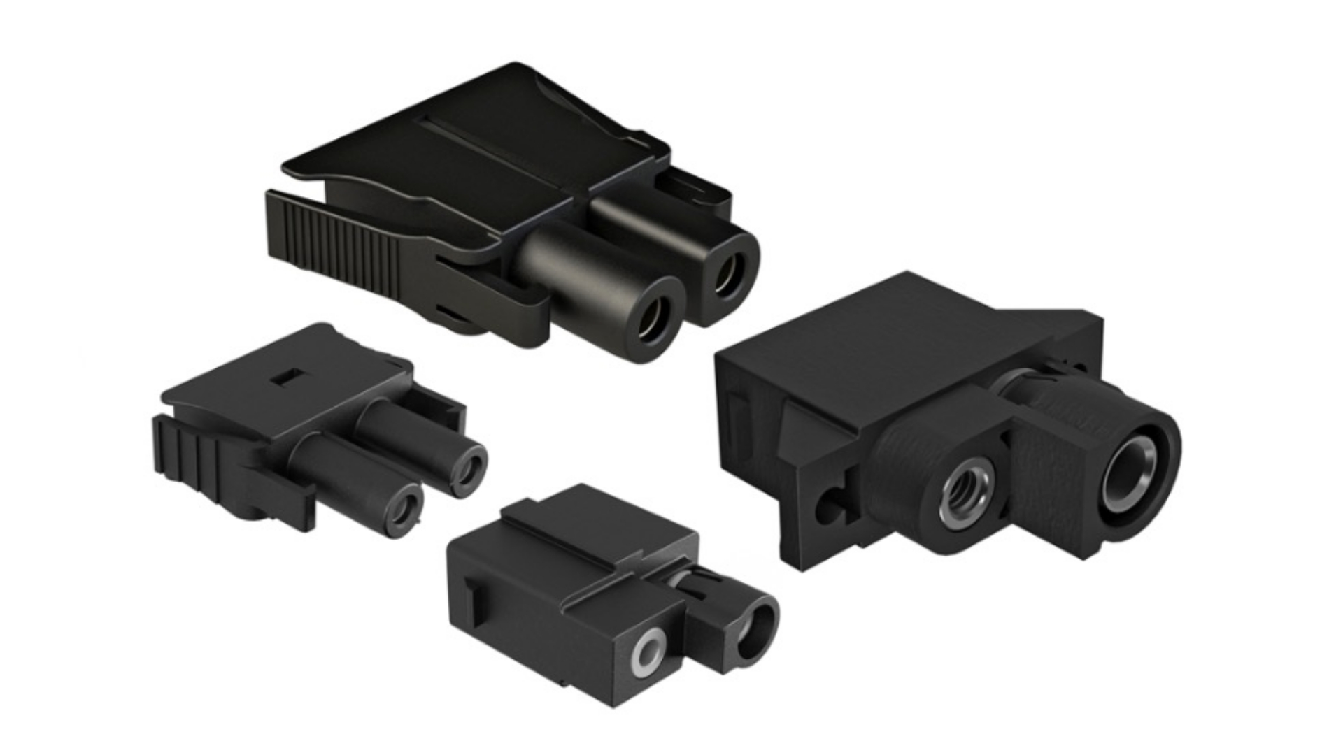 gms24-Rapid-Tooling, Prototypen-Spritzguss für Kleinserien, umspritzen von Kontakten und Buchsen, mehere Stecker