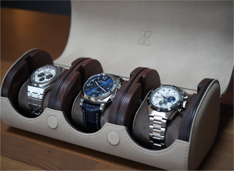 Luxusuhren im High End KAYSER 3er Uhrenetui-cropped