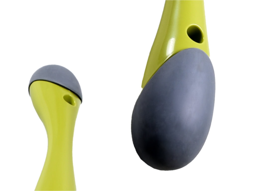 Elastische Verschlusskappe aus nachhaltigem Kunststoff für das Fitnessgerät Ajambow