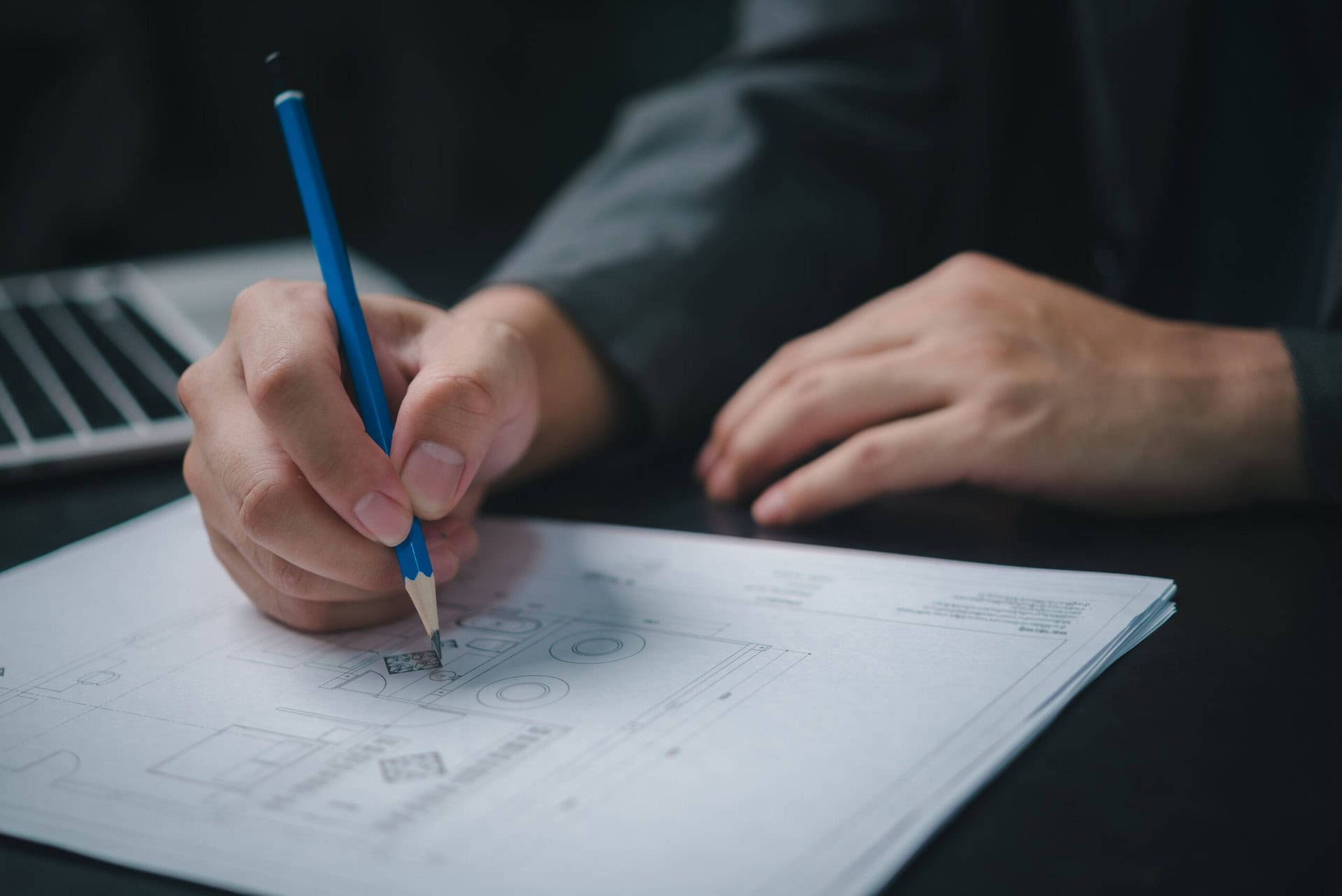 Idee Skizze für ein Spritzgussprodukt