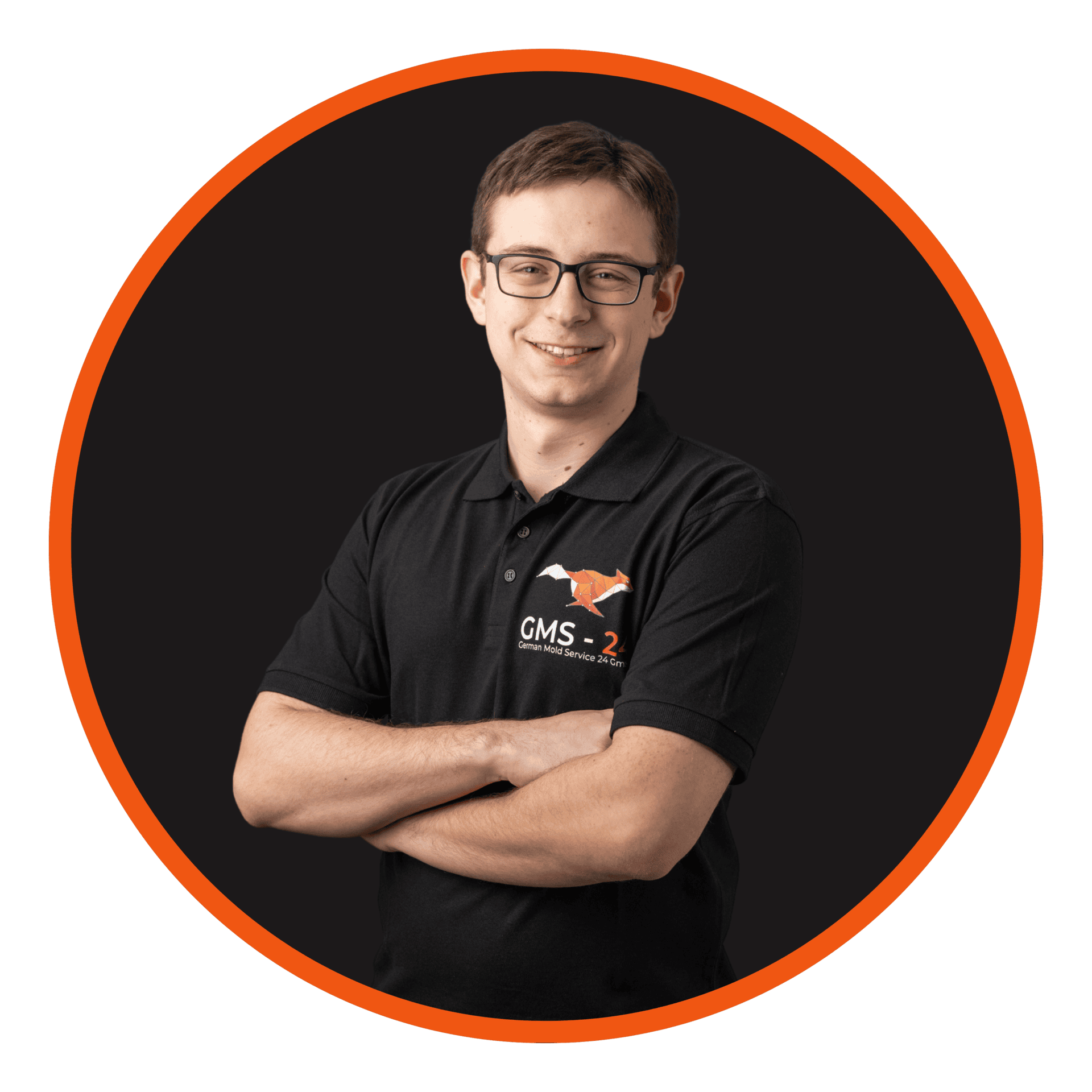 Jan Schmidt Kundenbetreuer und Produktfertigung dunkel