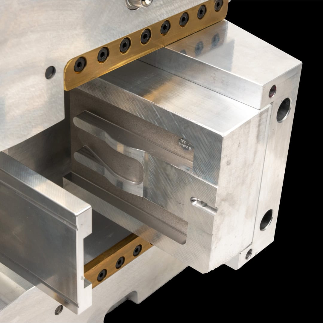 Formenbau-Schieber mit Form